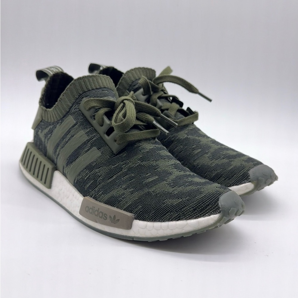 Adidas NMD R1 Primeknit Night Cargo 2018 Size 8 CQ2445